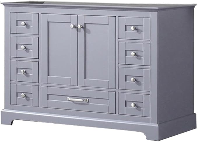 Dukes 48 in. W x 22 in. D Dark Grey Single Bath Vanity