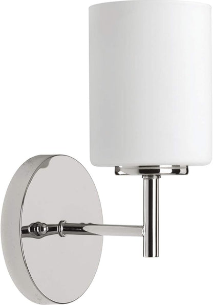 Progress Lighting P2131-104 Replay Bath & Vanity, 1-Light, Polished Nickel