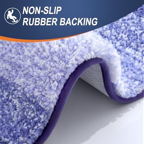 OLANLY Bathroom Runner Rug 40x24, Extra Soft Absorbent Microfiber Bath Rugs