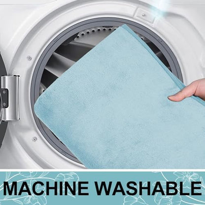 Smiry Memory Foam Bath Mat 24x16, Extra Soft and Absorbent Bathroom Rugs