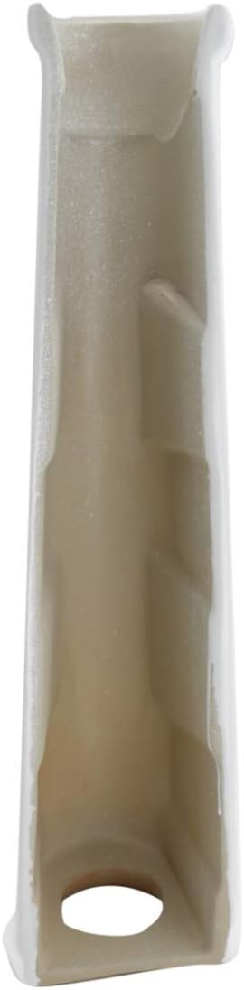 Renovators Supply Manufacturing Ondine Space Saving 16" W x 33" H x 14.5" Proj. Small Bathroom Pedestal Sink, Vitreous China, with Overflow, Compatible with 4 in. Centerset Faucets
