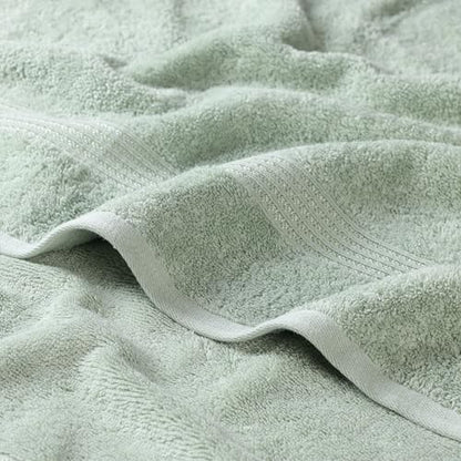 Superior Egyptian Cotton 3-Piece Towel Set, Basic Towels For Bathroom, Home Decor, Guest Bath, Shower, Apartment, Included 1 Face, 1 Hand, 1 Bath Towel, Washcloth, Quick Dry, Sage