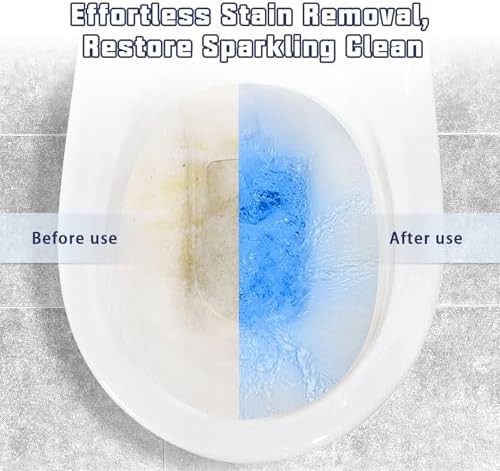 Automatic Toilet Bowl Cleaner 3 Bottles Eucalyptus Long lasting