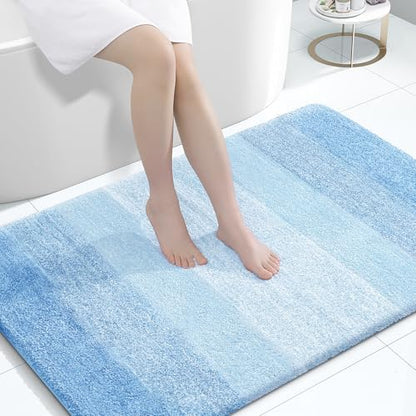 OLANLY Large Bathroom Rugs 44x32, Extra Soft Absorbent Microfiber Bath Rugs