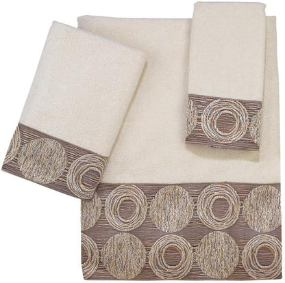 Avanti Linens Galaxy Fingertip Towel, Ivory
