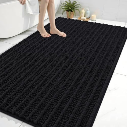 Arotive Bathroom Rugs Mat 70x46, Soft Absorbent Chenille Shaggy Bath Mat