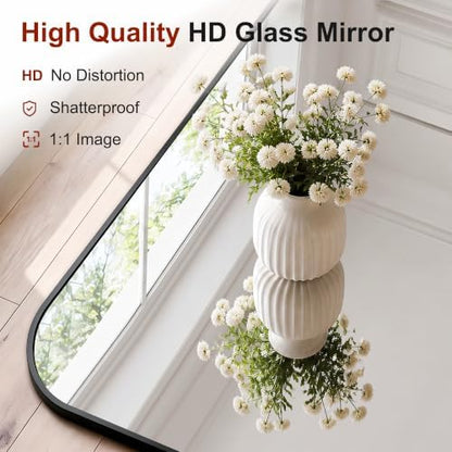 Bathroom Black Vanity Mirror for Over Sink, 30" x 40"