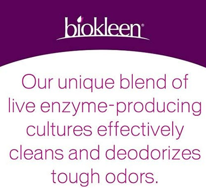 Biokleen Bac-Out Bathroom Cleaner, Eco-Friendly, Non-Toxic, Plant-Based, No Artificial Fragrance, Colors or Preservatives, 32 Ounces (Pack of 6)