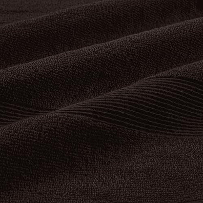 Belizzi Home 8 Piece Towel Set 100% Ring Spun Cotton, 2 Bath Towels 27x54, 2 Hand Towels 16x28 and 4 Washcloths 13x13 - Ultra Soft Highly Absorbent Machine Washable Hotel Spa Quality - Chocolate Brown