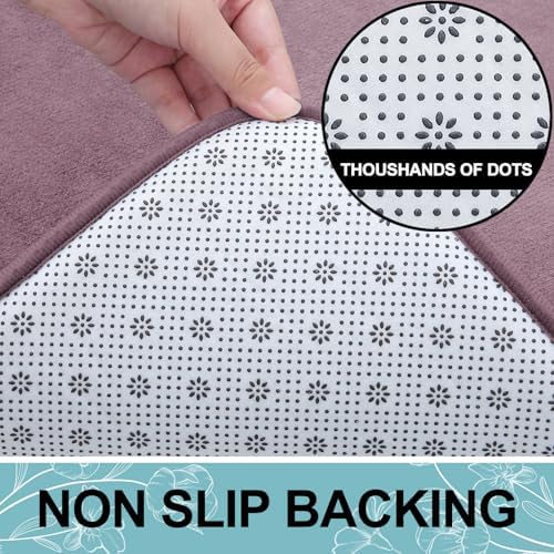 Smiry Memory Foam Bath Mat 30x20, Extra Soft and Absorbent Bathroom Rugs