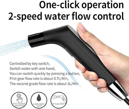 2Clean Portable Bidet, Portable Bidet for Travel, Travel Bidet Portable Sprayer, Portable Bidet for Women, Bidet Portable for Personal Care, Portable Bidet for Toilet, Electric Portable Bidet for Men