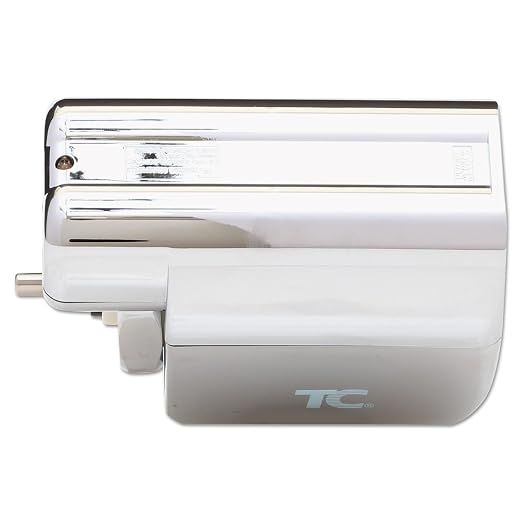 Rubbermaid Commercial Products AutoFlush Touchless Automated Toilet Flusher Sidemount Chrome Easy to Retrofit Long Battery Life for Restrooms in Restaurants/Hotels/Schools/Offices