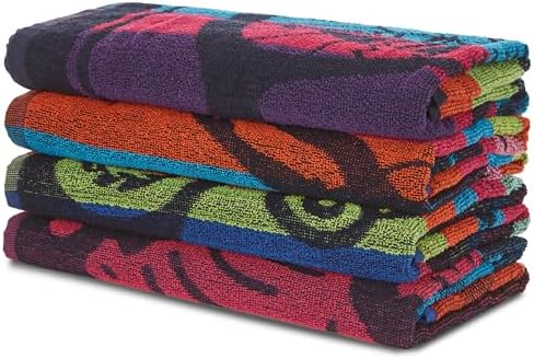 100% Cotton Luxury Bath Towel Set - Soft & Absorbent Quick-Dry Towels for Bathroom, Spa, Beach or Gym - 30"x60" Large Size - Pack of 4 - Plush & Durable Towels - Machine Washable