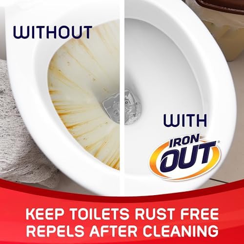 Iron OUT Rust Stain Remover Automatic Toilet Bowl Cleaner, 2 Tablets