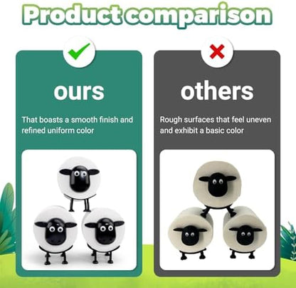 Sheep Toilet Paper Roll Holder, Tissue Paper Storage Stand, 3D Printed Black Sheep Loo Roll Holder, Wall Mount Tissue Basket for Bathroom, Fun Housewarming Gift & Bathroom Decor (3)