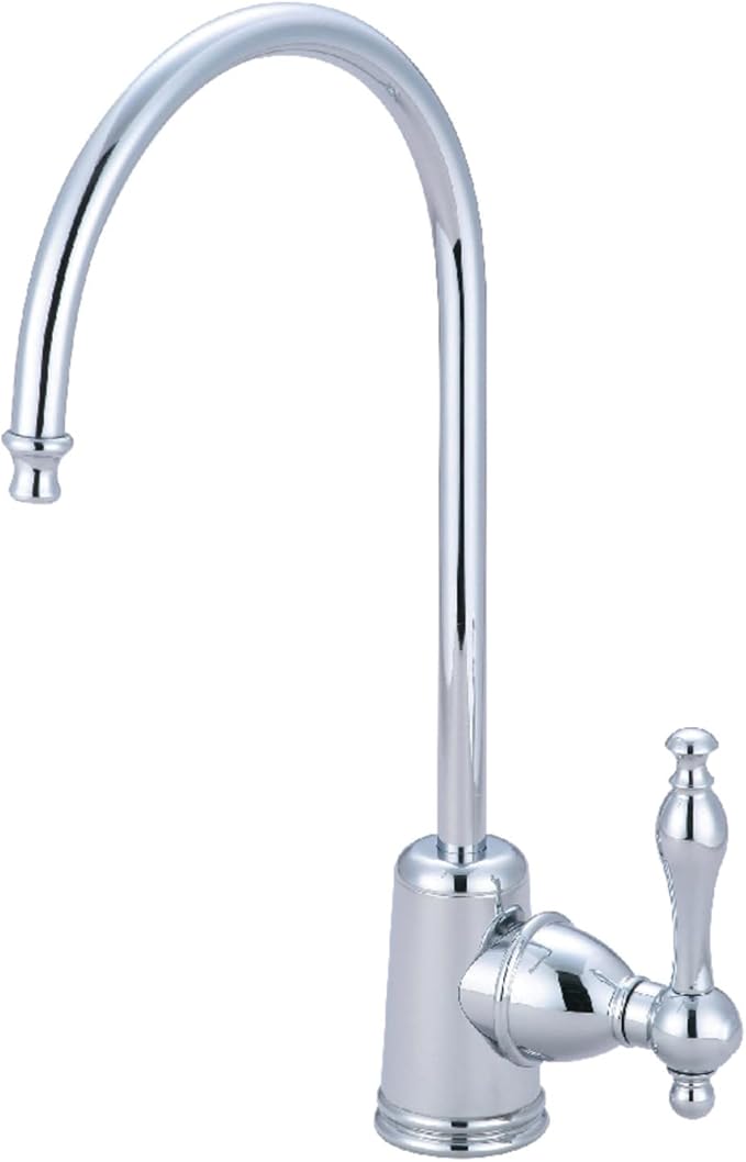 Kingston Brass Gourmetier KS7191NL Naples Single Handle Water Filtration Faucet, Polished Chrome