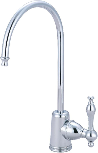 Kingston Brass Gourmetier KS7191NL Naples Single Handle Water Filtration Faucet, Polished Chrome