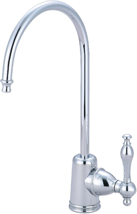 Kingston Brass Gourmetier KS7191NL Naples Single Handle Water Filtration Faucet, Polished Chrome