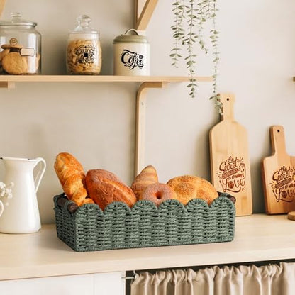 Bathroom Decor Basket for Toilet Paper Storage Baskets For Organizing