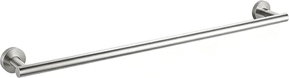 SEIDO 24" Brushed Nickel Towel Bar for Bathroom Wall, Kitchen Towel Holder w/No-Assembly Design, SUS 304 Stainless Steel Towel Rack Rod with 21" Hanging Length, Heave Duty, Complete Mounting Kit