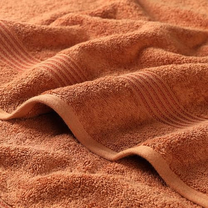 SUPERIOR Egyptian Cotton Bath Sheet Set, Oversized Towels for Home Bathroom, Master, Guest Bath, Decor Essentials, Quick Dry, Absorbent, Large Body Towel, Spa, Hotel, Resort, Set of 2, Caramel Brown