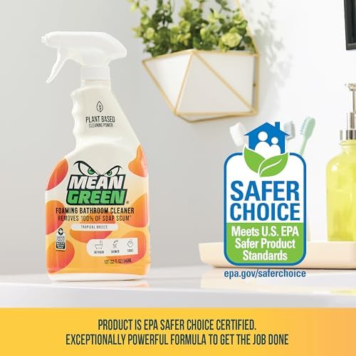 Mean Green Non-Contentrate Ready-to-use - Bathroom Cleaner - Removes 100% of Soap Scum 3-Pack