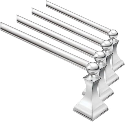 Moen DN8324CH Retreat Collection 24-Inch Bathroom Single Towel Bar, Chrome (Pack of 4)