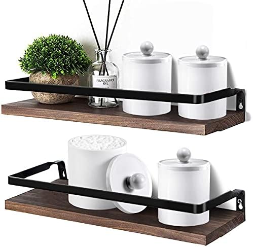 SheeChung 6 Pack Qtip Holder, White Acrylic Qtip Jars for Bathroom