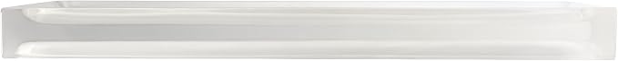 Izod - Vanity Tray, Durable Countertop Accessories, Sleek Resin Organizer, Modern Home Decor, Dorm Room Essentials (Marina Collection, White)