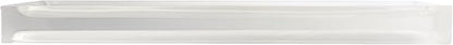 Izod - Vanity Tray, Durable Countertop Accessories, Sleek Resin Organizer, Modern Home Decor, Dorm Room Essentials (Marina Collection, White)