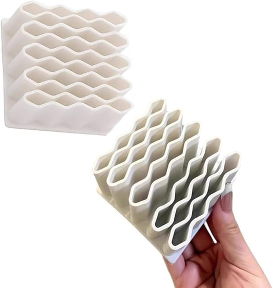 2 Pack Ointment Tubes Organizer Medicine Organizer Stand Eye Cream Storage Display Case for Eye Gel Tubes Under Eye Treatment Lip Gloss Tube Lip Repair Ointment First Aid Skin Ointments
