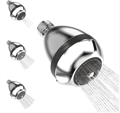 Extreme performance for low water pressure The Fire Hydrant Spa Short Chrome Massager Shower Head
