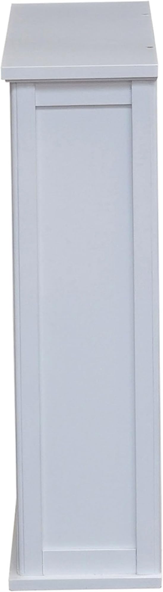 Dorset Bathroom Wall Cabinet - White Bathroom Cabinet Wall Mount Medicine Organizer with Adjustable Shelves, 2 Doors & Open Shelf - Space Saver Above Toilet Storage Cabinet by Alaterre Furniture