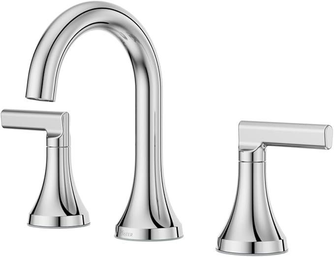 Pfister Vedra 2-Handle 8" Widespread Bathroom Faucet in Polished Chrome