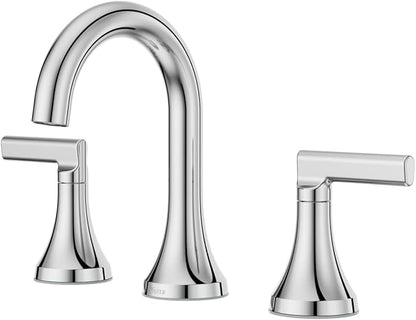 Pfister Vedra 2-Handle 8" Widespread Bathroom Faucet in Polished Chrome