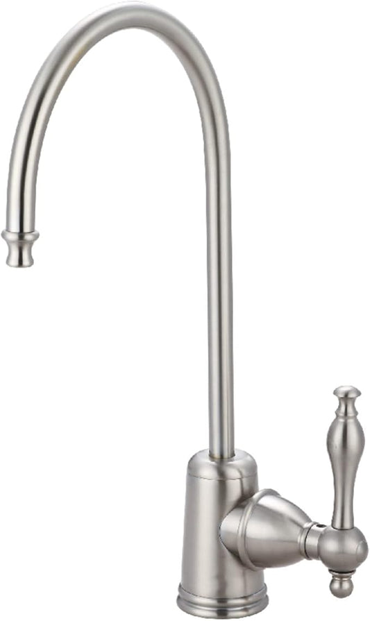 Kingston Brass Gourmetier KS7198NL Naples Single Handle Water Filtration Faucet, Brushed Nickel