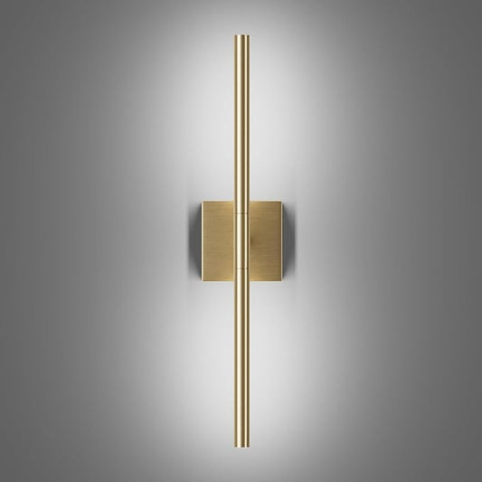 Tipace Modern Bathroom Light Fixtures,Hardwired Wall Sconces,360°Rotate,LED Brushed Brass Vanity Light Bar,5500K White Light Wall Wall Light Fixtures for Bathroom,Living Room,23.6 Inch