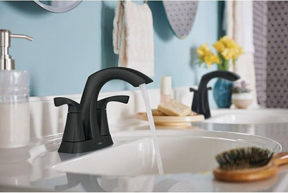 Moen Faucet BR HIARC LINDR CS MBK2H 84506BL