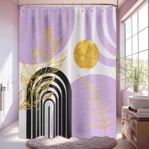 Light Purple Shower Curtain, 60X72 in, Century Modern Girls