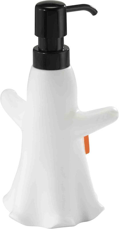 Avanti Linens - Lotion Pump/Soap Dispenser, Resin Countertop Accessories, Halloween Home Decor (Ghost Boo)