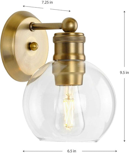 Progress Lighting P300049-163 Hansford Bath & Vanity, Vintage Brass