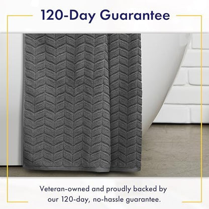 Alusa Home Ultra Soft & Stylish 700 GSM Luxury Bath Towels - 100% Zero-Twist, Long-Staple Cotton - Remarkably Absorbent & Quick Drying - 6 Piece Towel Set (Granite Grey)