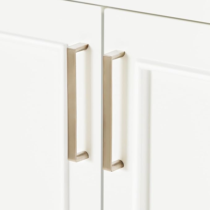 ARIEL Stafford 60-inch Bathroom Vanity with Sink,Solid Wood, 1.5-inch Italian Carrara Marble Countertop, Double Rectangular Porcelain Sink, 4 Soft Closing Doors, 6 Dovetail Drawers, White