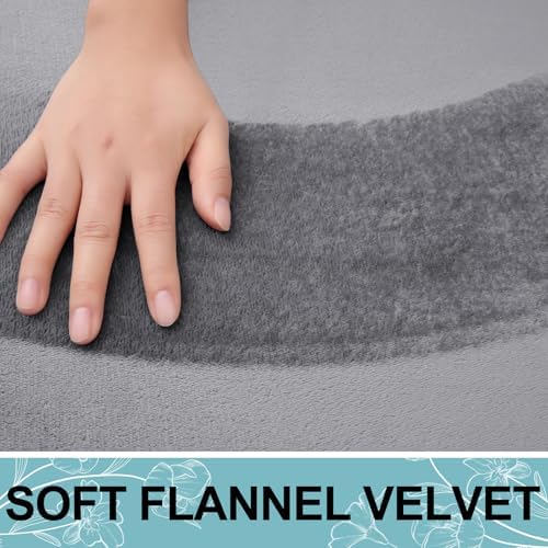 Smiry Memory Foam Bath Mat 30x20, Extra Soft and Absorbent Bathroom Rugs