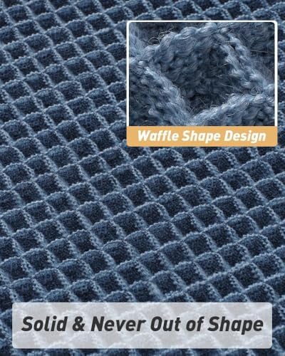 Upgraded Waffle Bath Mat Runner Absorbent Non Slip Bathroom Mat, 2' x 6'
