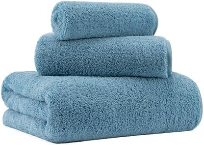 MICROFI New Microfiber Bath Towel Set, 3 Piece, Oversize, Quick Dry, Lint Free, Includes Body, Hand and Face Towels