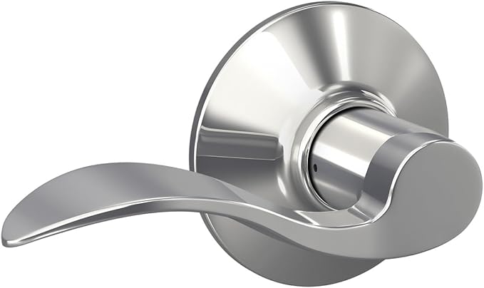Schlage Lock Company F10 ACC 625 Accent Hall And Closet Lever, Bright Chrome