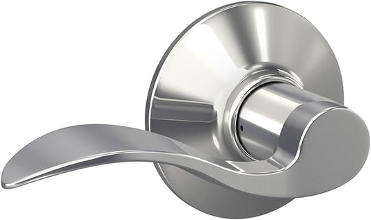 Schlage Lock Company F10 ACC 625 Accent Hall And Closet Lever, Bright Chrome
