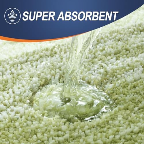 OLANLY Bathroom Runner Rug 45x27, Extra Soft Absorbent Microfiber Bath Rugs