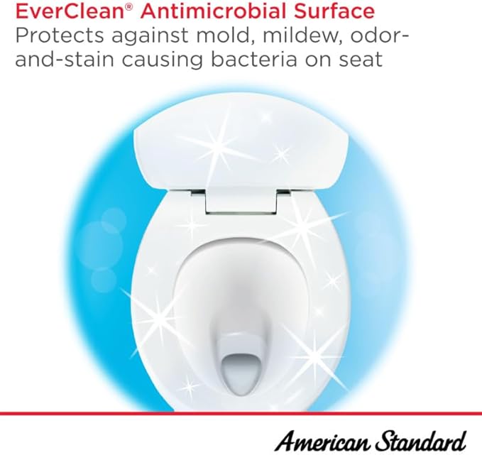 American Standard 5321A65CT.222 Champion Slow-Close Elongated Toilet Seat, Linen